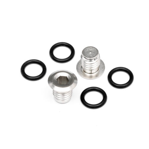 Image of Differential Screw Cap M4X6mm (2pcs) Baja 5