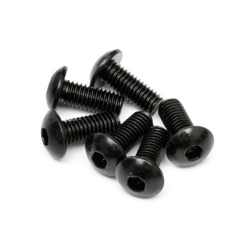 Image of Button Head Screw M5X12mm (Hex Socket/6pcs)