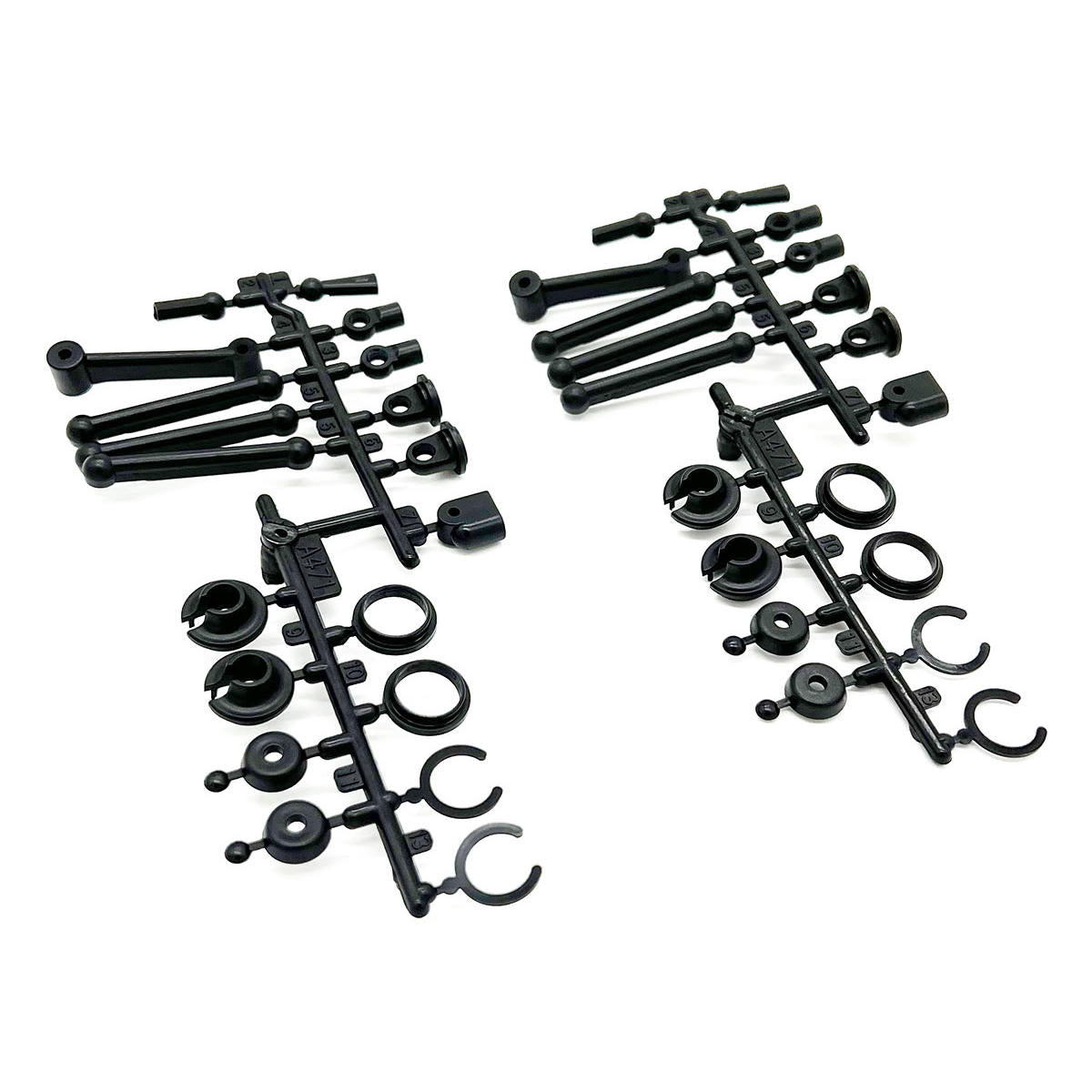 Image of Shock Parts Set (N2) (RTR Nitro RS4/Nitro2/Sprint 2)
