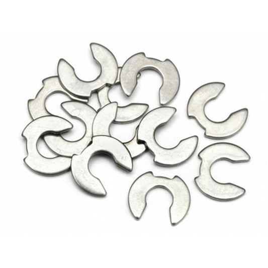 Image of HPI Racing Baja 5B Heavy Duty 3mm C-Clips (12 Pcs.) HPIZ102