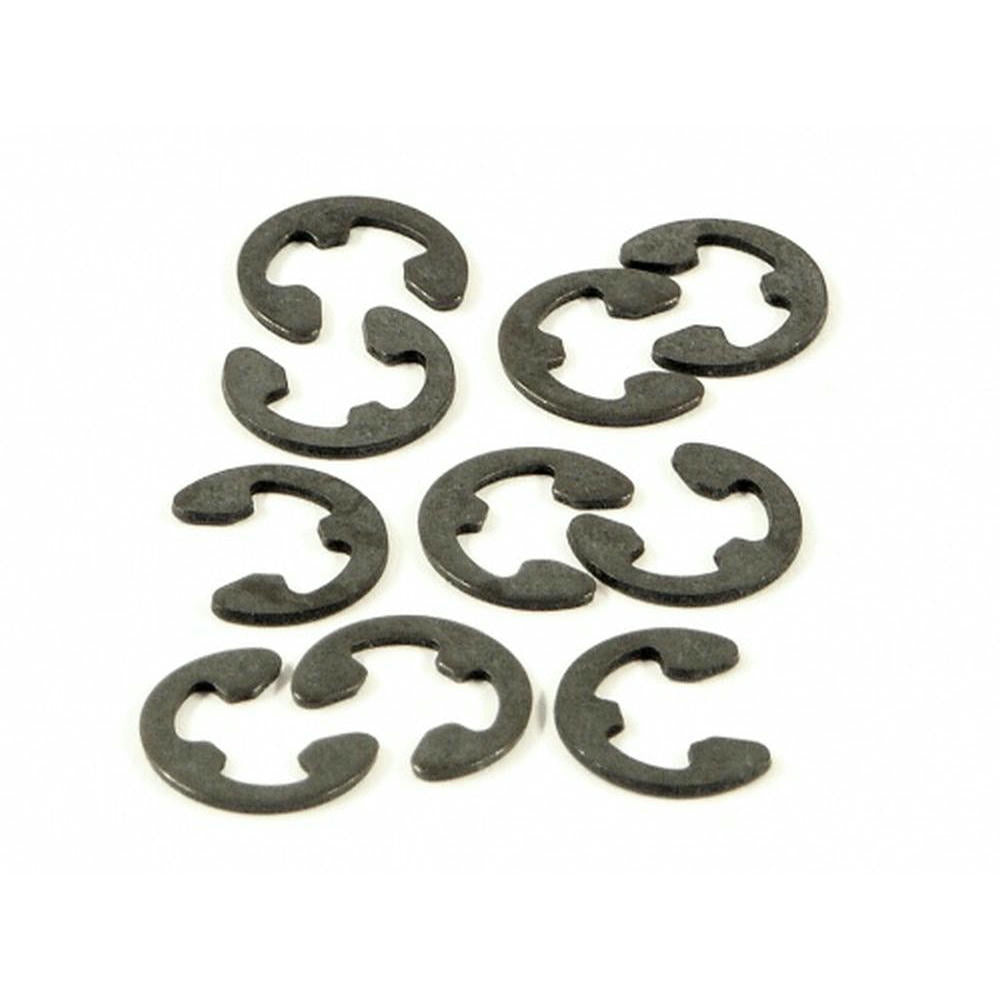 Image of HPI 4mm E-4 E-Clips (10 pcs) HPIZ244