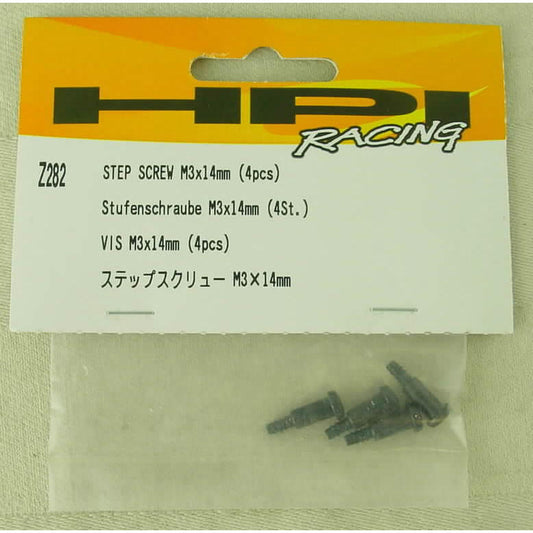 Image of HPI Racing Step Screw M3x14mm Phillips Head (4pcs) HPIZ282