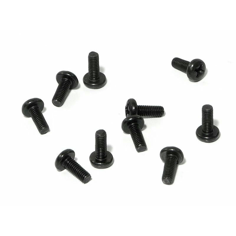 Image of HPI M3x8 Black Binder Head Screws (10pcs) HPIZ517