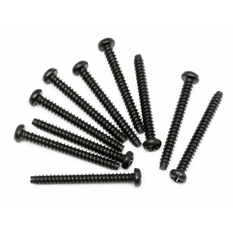 Image of HPI Racing M3x28mm TP Button Head Screws (10pcs) HPIZ558