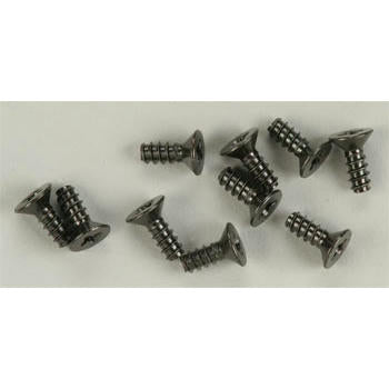 Image of HPI Racing TP Flat Head Screws M3x8mm (Phillips, 10pcs) HPIZ576