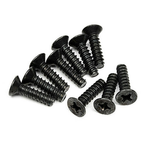 Image of HPI RS4 Pro Flat Head Screw 3x12 (10) HPIZ578