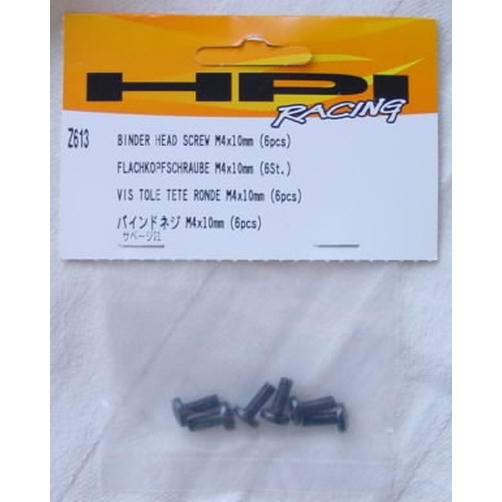 Image of M4x10mm Binder Head Screws (6pcs)   HPIZ613