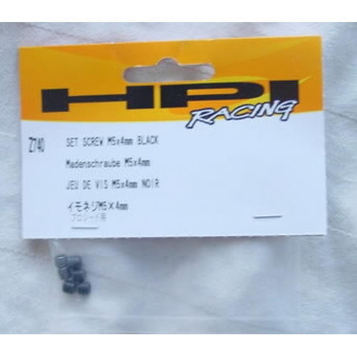 Image of HPI M5x4mm Set Screws (6 pcs) HPIZ740