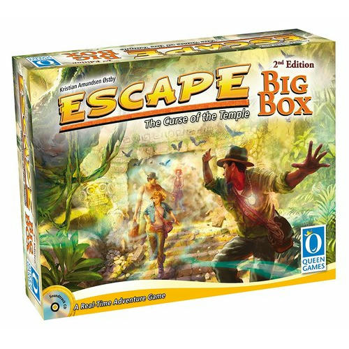Queen Games Escape Big Box 2nd Edition Family Dice-Board Game