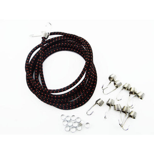 Image of 1/10 Scale Black/Red Bungee Cord Kit