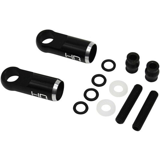 Aluminum Upper Chassis Brace Rod Ends, for Arrma 6S BLX