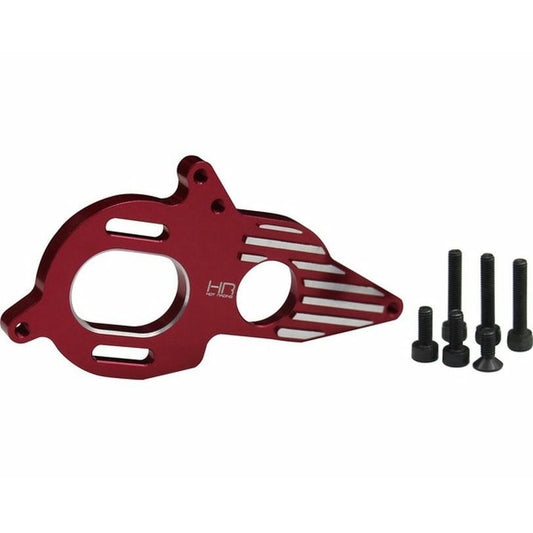 Image of Arrma 4x4 3S BLX Red Alloy Adjustable Motor Mount HRAATF18M02