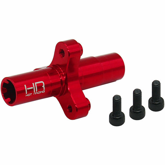 Image of Red Alloy Slipper Eliminator for Arrma 3S/4S Trucks (Uses Traxxas Jato Gears)