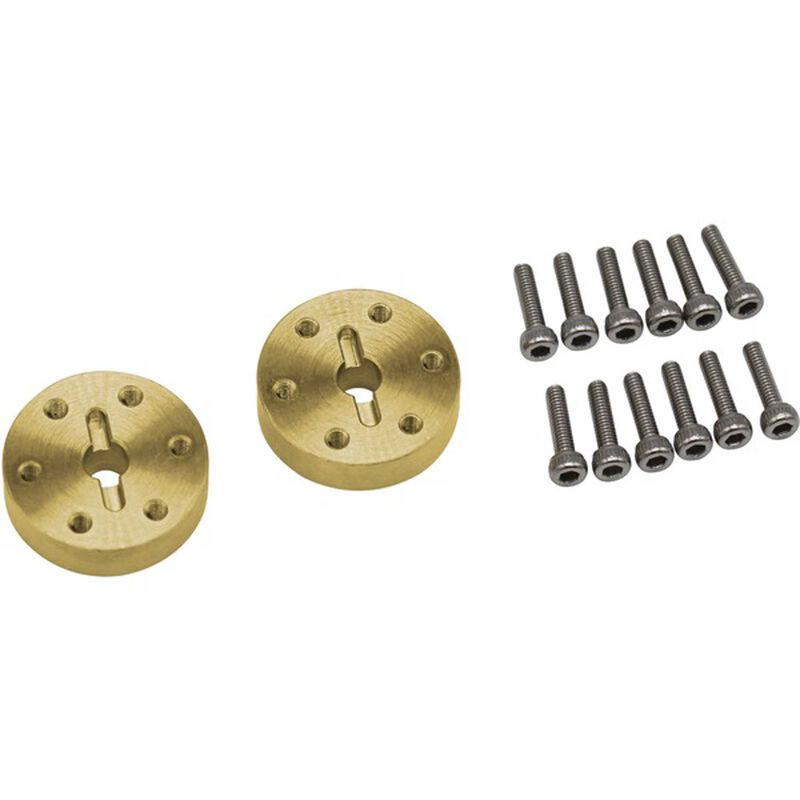 Brass Enduro Beadlock w/ 20g pin drive adapter EDR