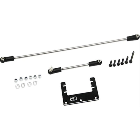 Image of Aluminum Steering Servo Mount & SS Rods Kyosho Fo-Xx Mad