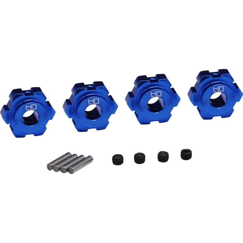 Image of Aluminum 17mm Splined Hubs, fo Traxxas Maxx