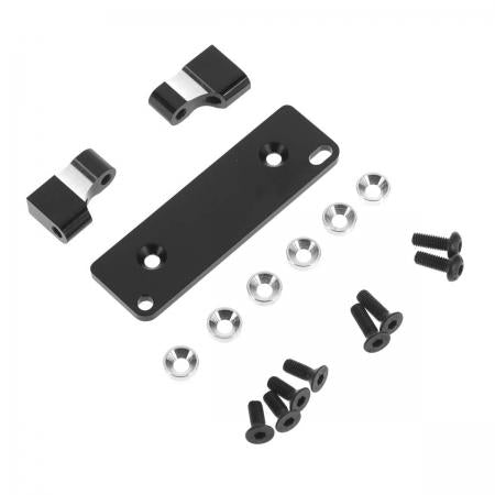 Image of Axial Racing SMT10 / AX10 /RR10 Black Aluminum Servo Mount HRARRT2401 Hot Racing
