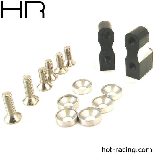 Image of Hot Racing 1/10th Scale Aluminum Servo Mount/Wraith/Ridgecrest HRASCP2401