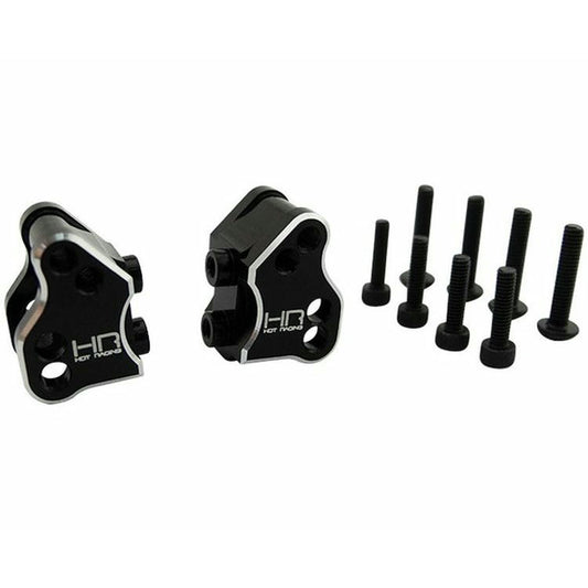 Image of Axial SCX10 II Rock Crawler Black Alloy Lower Link & Shock Mount HRASCXT12A01