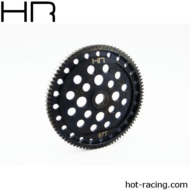 Image of Hot Racing 1/10th Scale 87T 48P Steel Spur Gear ECX 2WD Series Trucks HRASECT887