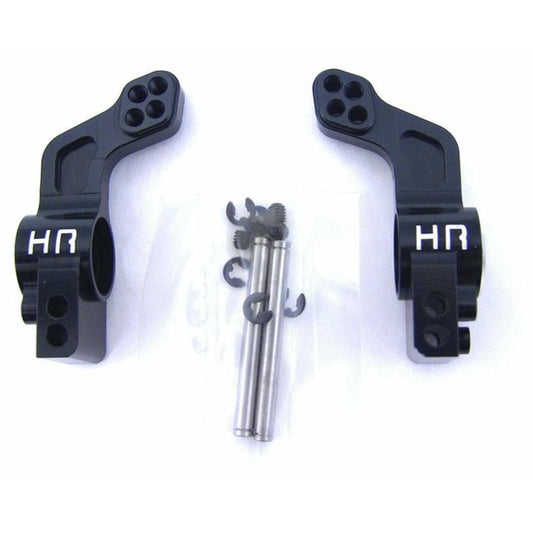 Image of Hot Racing Black Alloy 0-Deg Rear Hub Carrier fits Traxxas Slash/Stampede 4x4