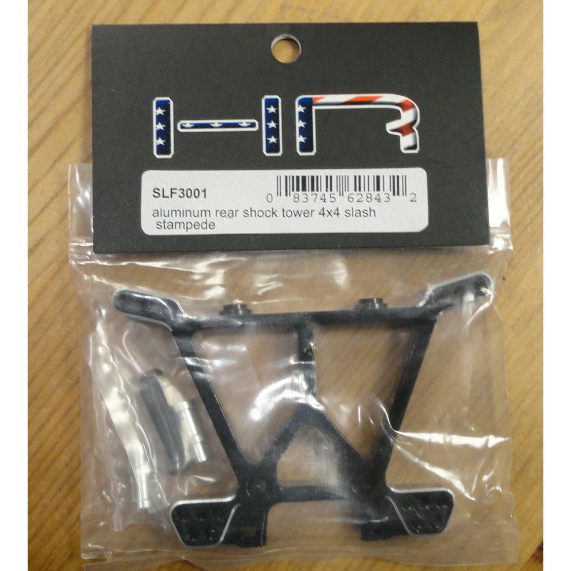 Image of Hot Racing 1/10th Scale Slash 4x4 Black Alloy Rear Shock Tower HRASLF3001