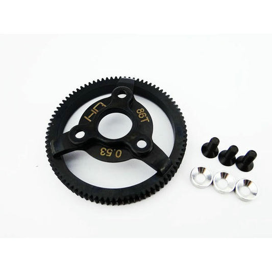 Image of Hot Racing 1/10th Scale Steel 86T 48P Spur Gear/Stampede/Rustler/Slash HRASTE886