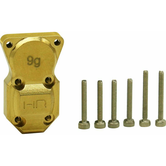 Image of Axial SCX24 9g Brass Differential Cover by Hot Racing HRASXTF12CH
