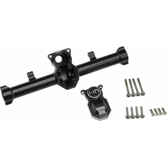 Image of Axial SCX24 Rock Crawler Black Alloy Rear Axle Case HRASXTF1301