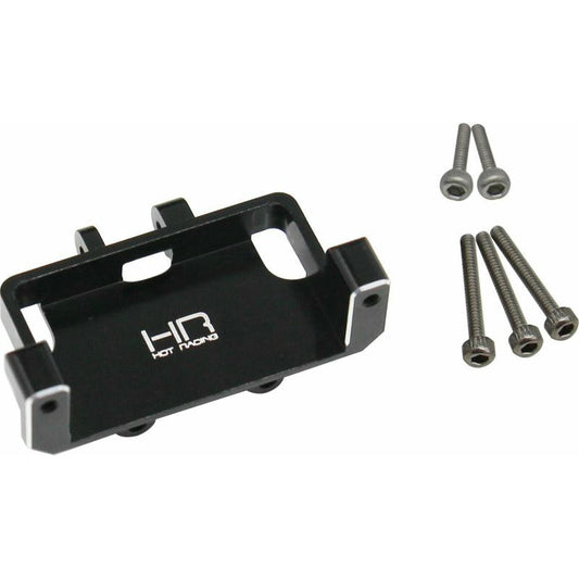 Image of Axial SCX2 1/24 Scale Rock Crawler Black Alloy Steering Servo Mount SXTF2401