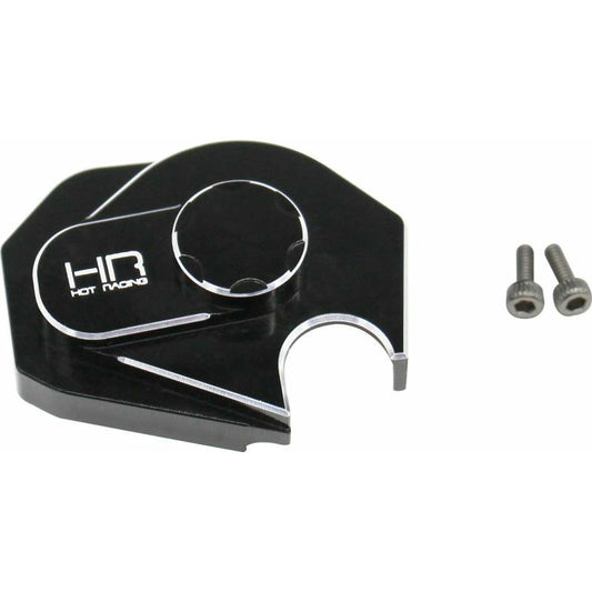 Image of Axial SCX2 1/24 Scale Rock Crawler Black Alloy Gear Cover HRASXTF38C01