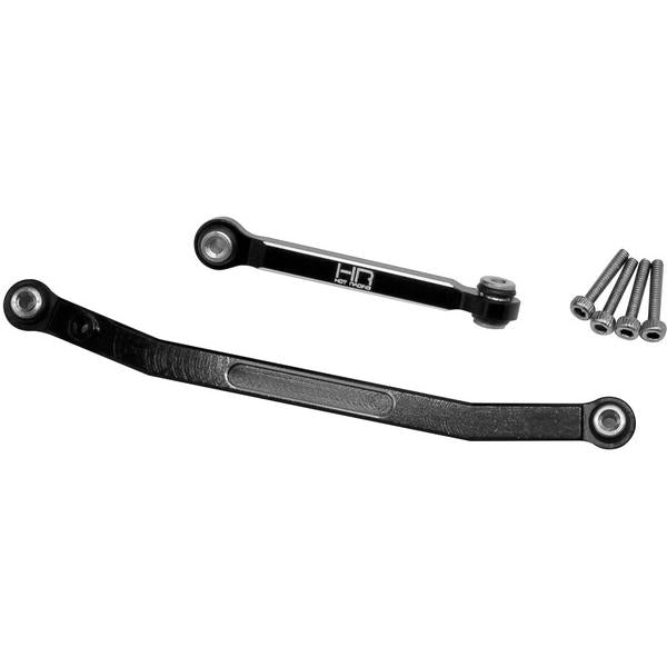 Image of Axial SCX2 1/24 Scale Rock Crawler Black Alloy Fixed Link Steering HRASXTF49X01