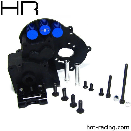Image of Hot Racing 1/10th Scale Composite Gear Case w/Aluminum Motor Plate  HRATE12GX01