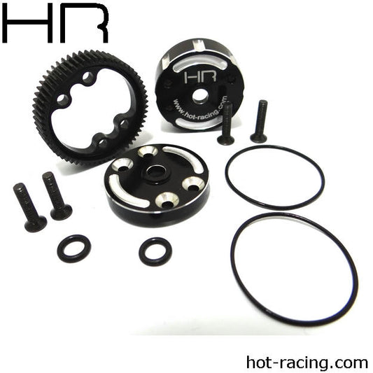 Image of Hot Racing 1/10th Scale Sealed Alum Differential Case/Traxxas 2WD HRATE38CH