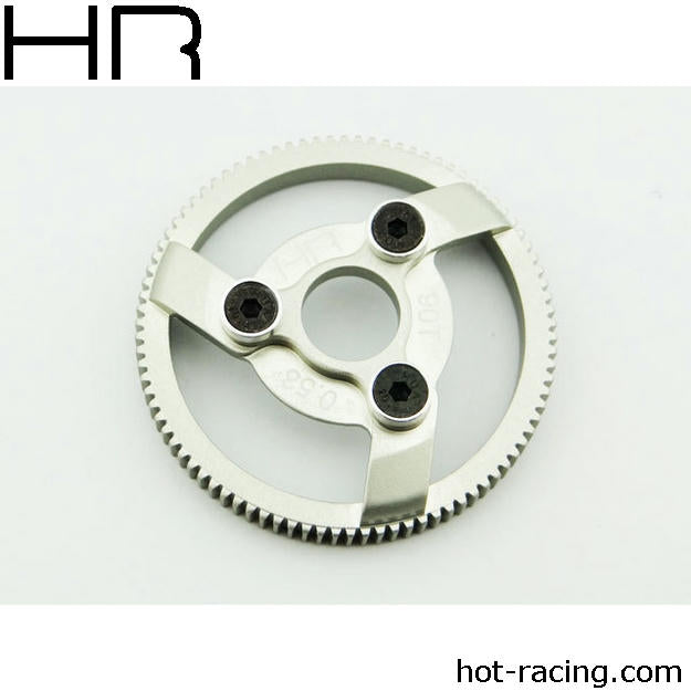 Image of Hot Racing 1/10th Scale 90T 48P Alum Spur Gear/Stampede/Rustler HRATE890H