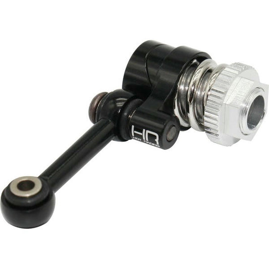 Image of Traxxas 4TEC 2.0 Touring Car Black Alloy Steering w/25T Servo Arm HRATRF48SH25