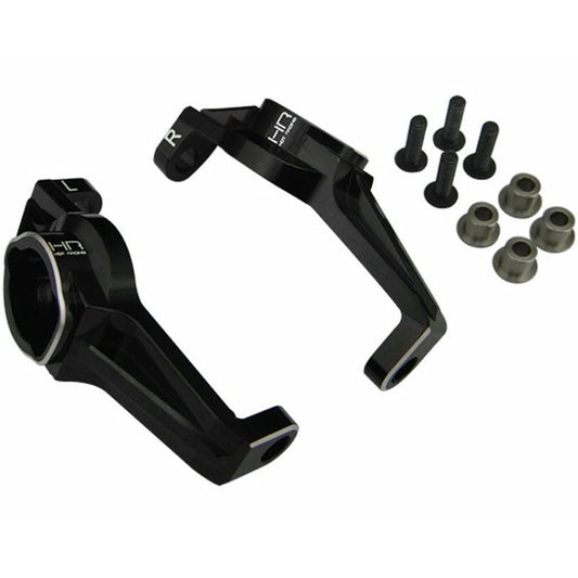 Image of Hot Racing Black Alloy C-Hubs (2pcs) fits Traxxas TRX4 TRX-4 HRATRXF1901