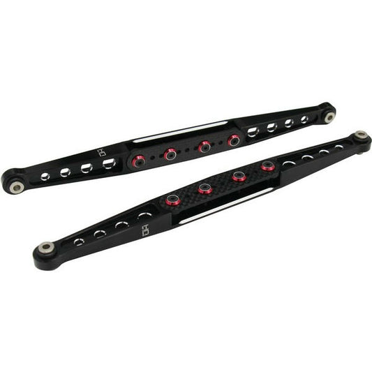 Image of Black Alloy Rear Lower Trailing Arms fits Traxxas UDR Ultimate Desert Racer