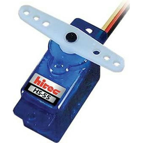 Image of Hitec HS-55 Featherlight Sub-Micro Servo(S/Z) HRC31055S