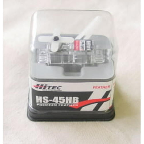Image of Hitec HS-45HB Premium Feather Servo, .12sec/17oz @6.0v HRC33045S
