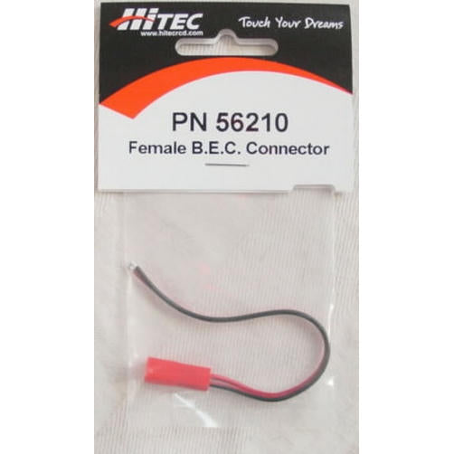 Image of Hitec Female BEC Connector w/Pigtail HRC56210