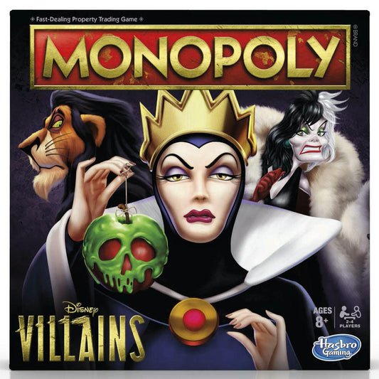 Image of Disney Villains Monopoly Board Game by Hasbro HSBF0091
