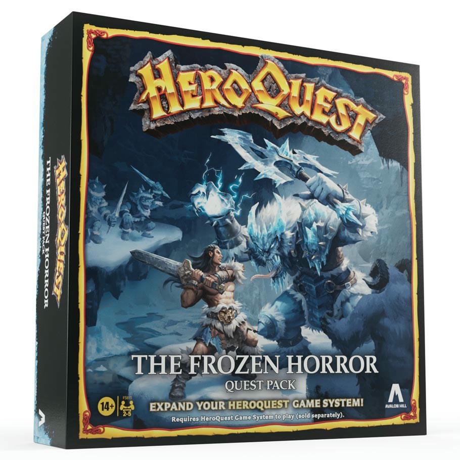 Image of Heroquest Fantasy Board Game: The Frozen Horror Expansion by Hasbro HSBF5815