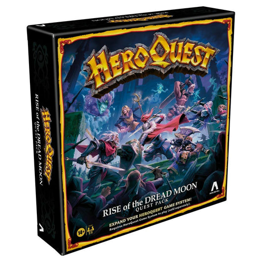 Image of Heroquest Fantasy Board Game : Rise of the The Dread Moon Expansion by Hasbro