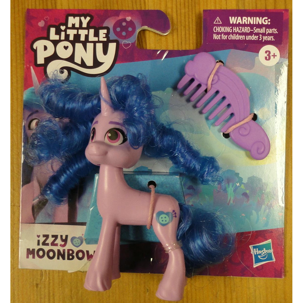 Image of My Little Pony Izzy Moonbow Figure w/Comb HSBF6842-Izz