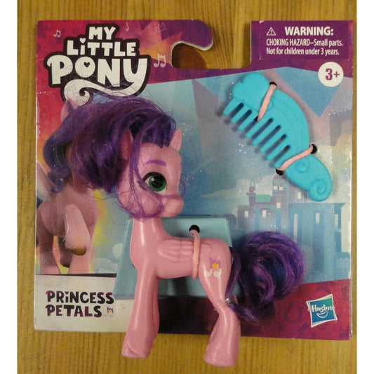 Image of My Little Pony Princess Petals Figure w/Comb HHSBF6842-Pri