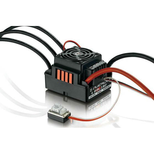 Image of HobbyWing 1/8th Scale Waterproof Quicrun 8BL150 Brushless Motor ESC HWI30109002