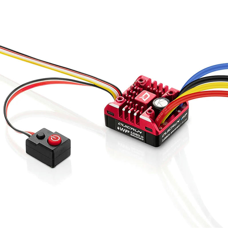 Image of HobbyWing 1/10 Quicrun 1080 80A Brushed Motor ESC Electronic Speed Controller