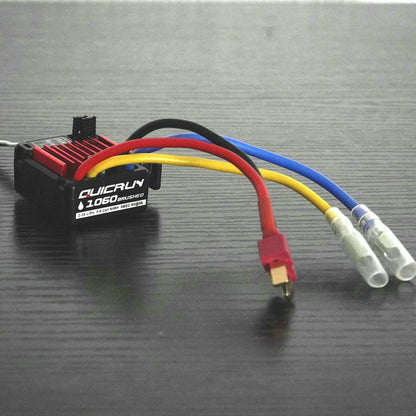 Image of HobbyWing 1/10th SBEC 2S-3S Quicrun 1060 60A Brushed Motor ESC HWI30120203