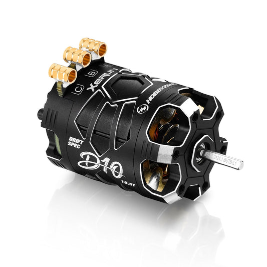 Image of Xerun D10 Drift Motor - 10.5T, 4600kv, Stealth Edition